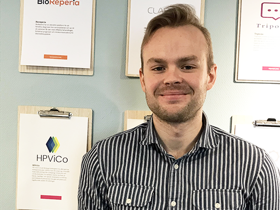 Albin Johansson Operativt ansvarig HPViCo