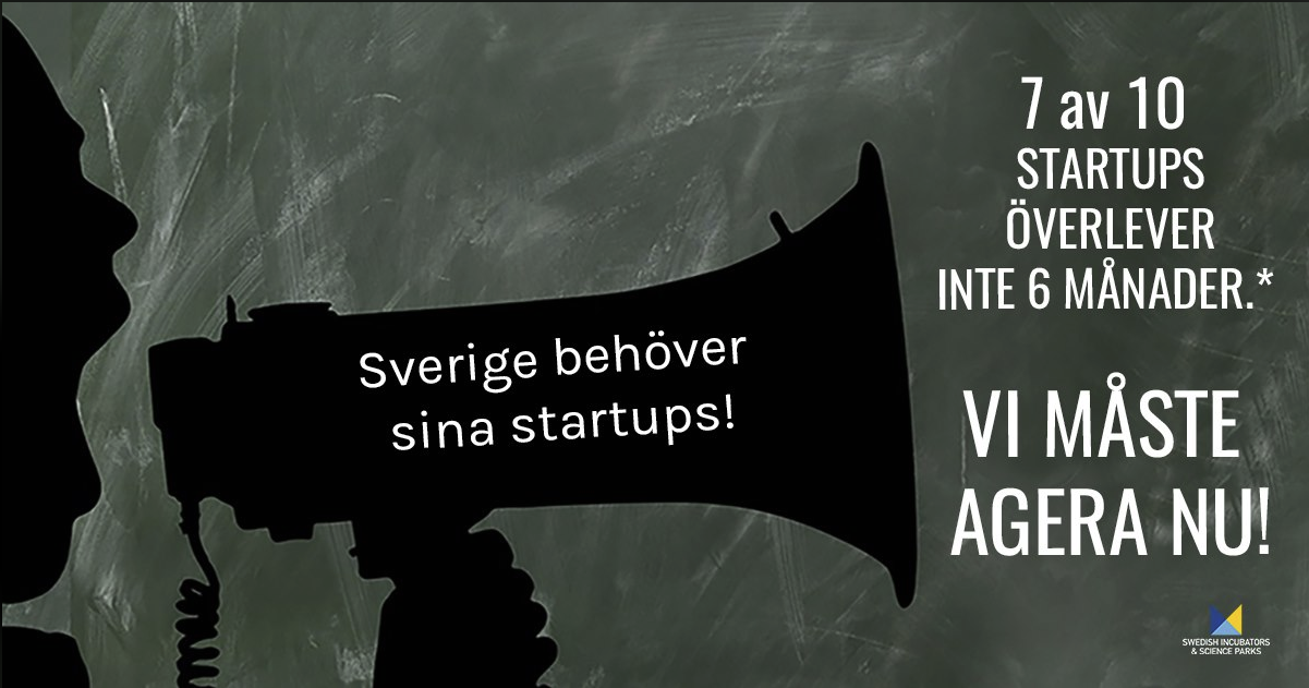 Sverige behöver startups, våga agera nu