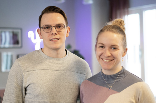 Oskar Andersson och Johanna Kästel, LEAD Entrepreneurs in Residence 2022