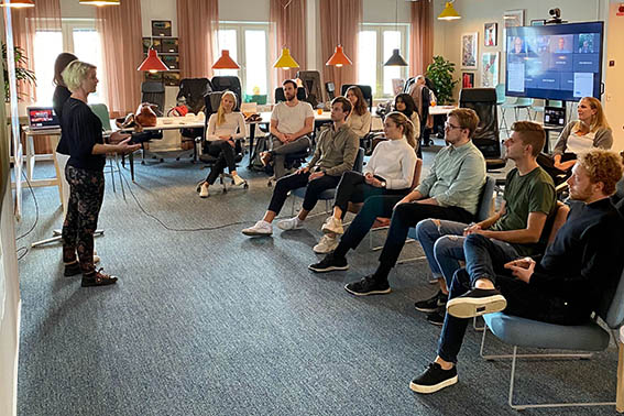 Avslutningcermoni för Sommarmatchen 2020